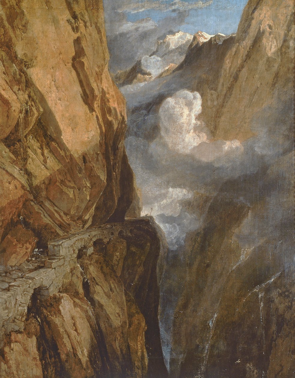The Pass of Saint Gotthard, Switzerland by Joseph Mallord William Turner
