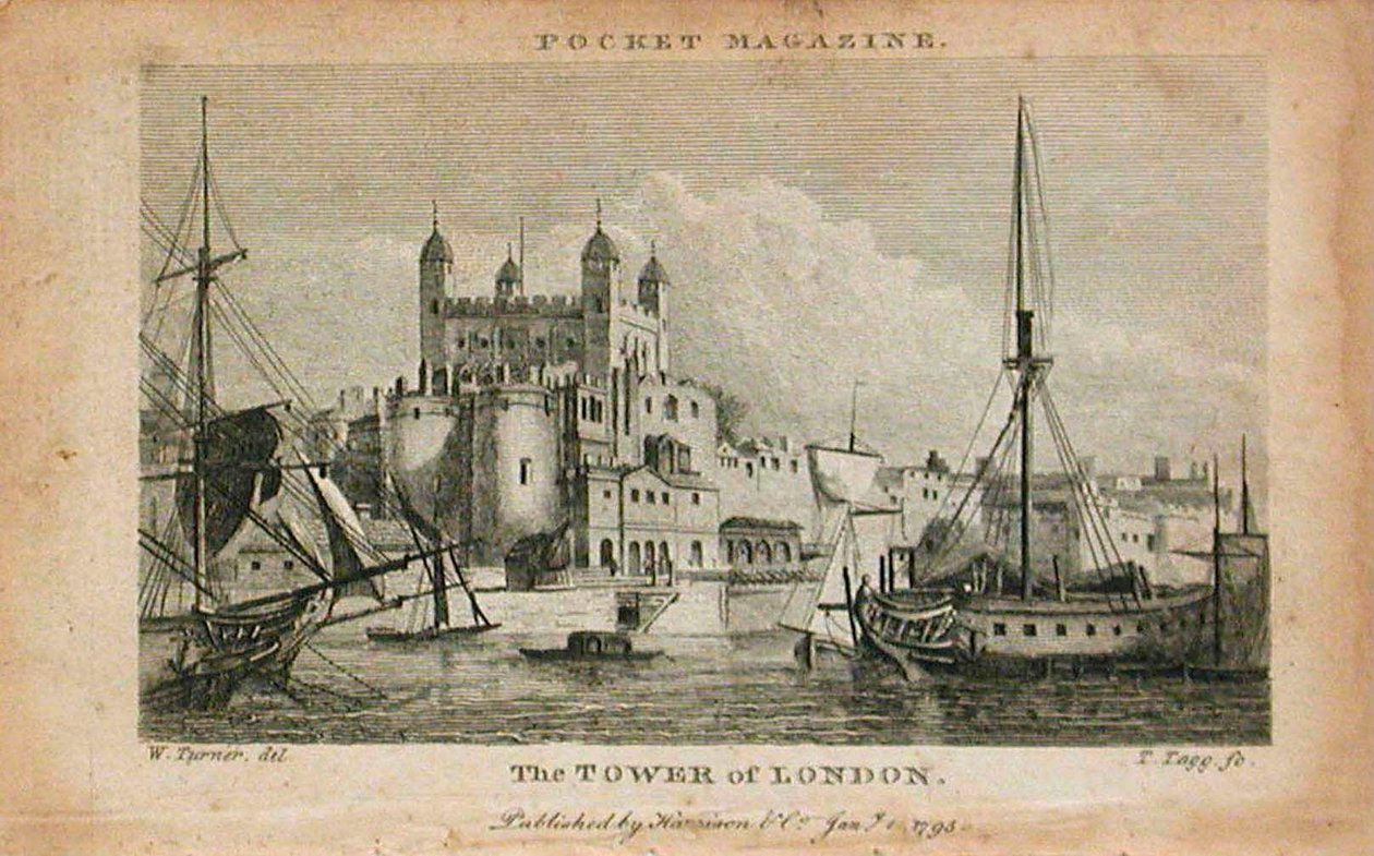 The Tower of London by Joseph Mallord William Turner