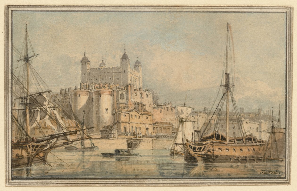 The Tower of London by Joseph Mallord William Turner