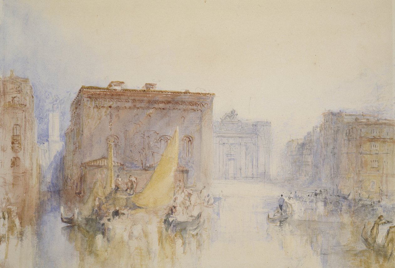 Venice: The Accademia, 1840 by Joseph Mallord William Turner