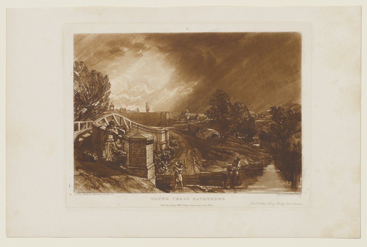 Watercress Gatherers by Joseph Mallord William Turner