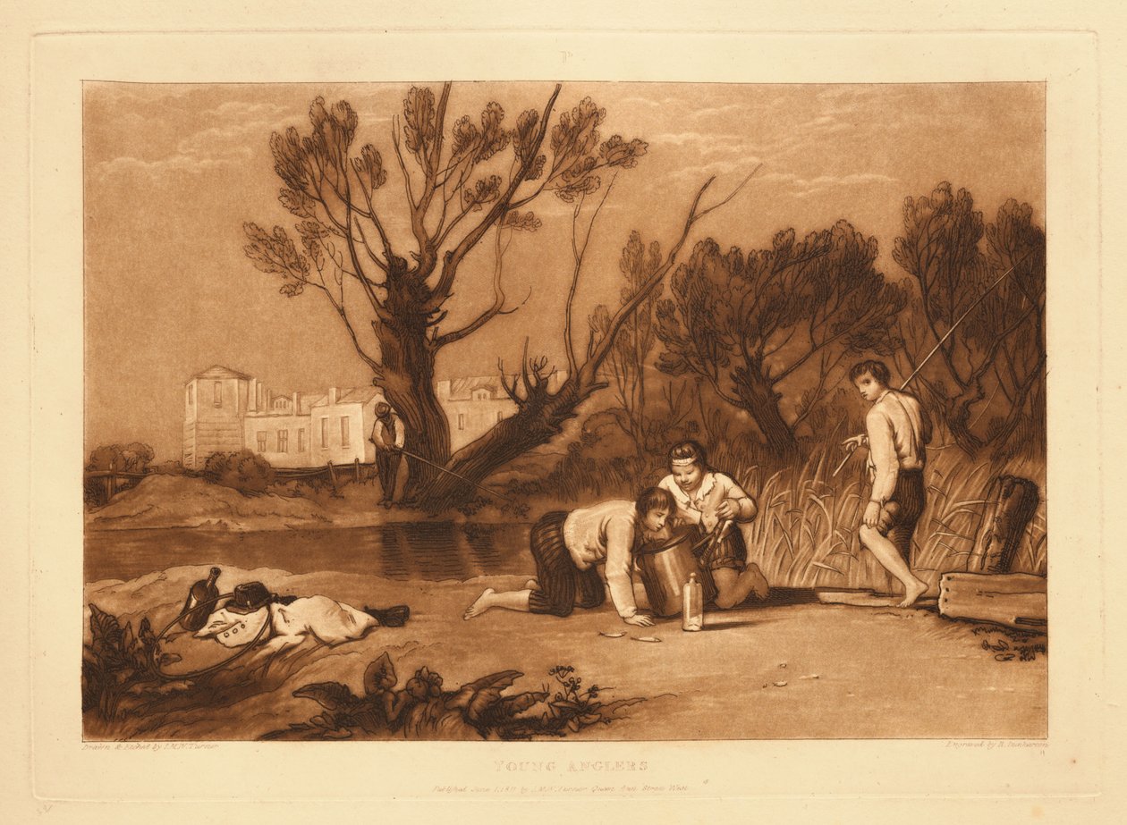 Young Anglers by Joseph Mallord William Turner