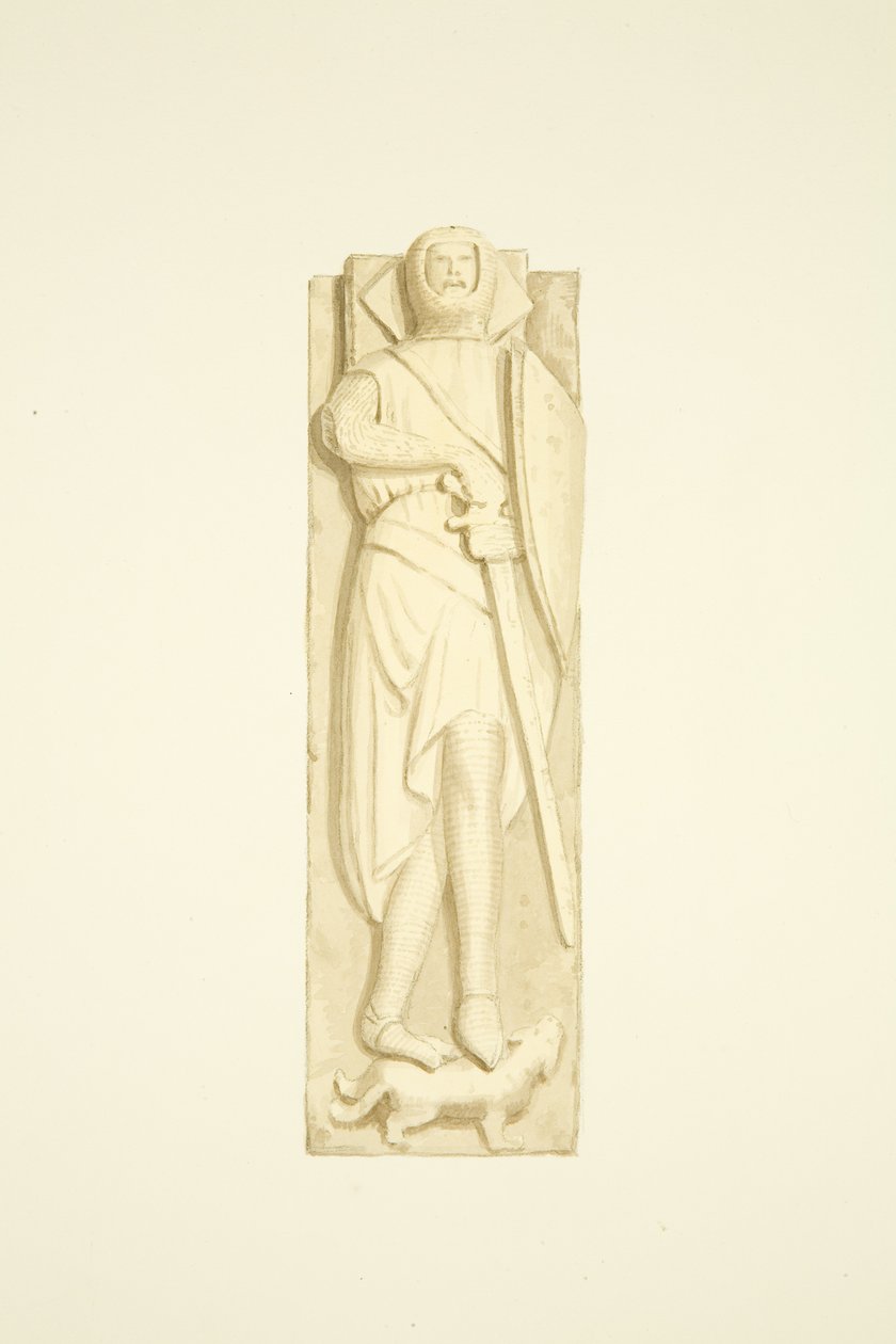 Effigy of Robert de Berkeley in St Mary Redcliffe by Joseph Manning