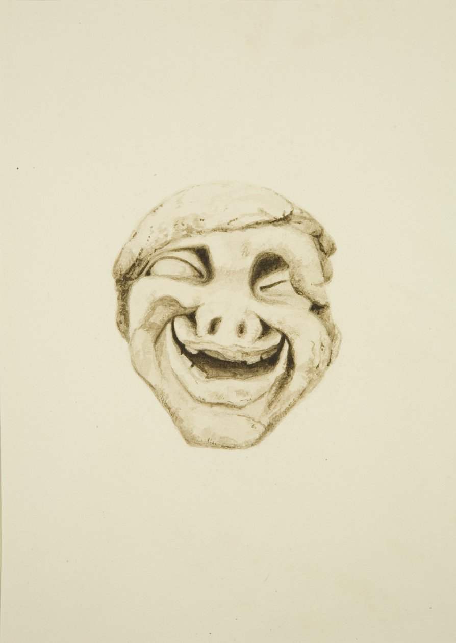 Head of Nomus from Fish Market, near Corn Street by Joseph Manning