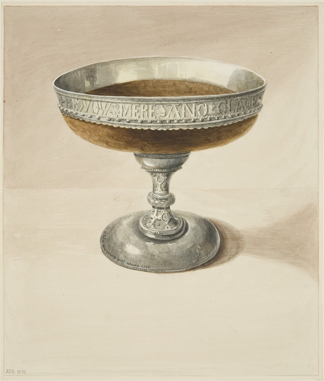 Mazer Bowl and Tazza, Joined Together by Joseph Manning