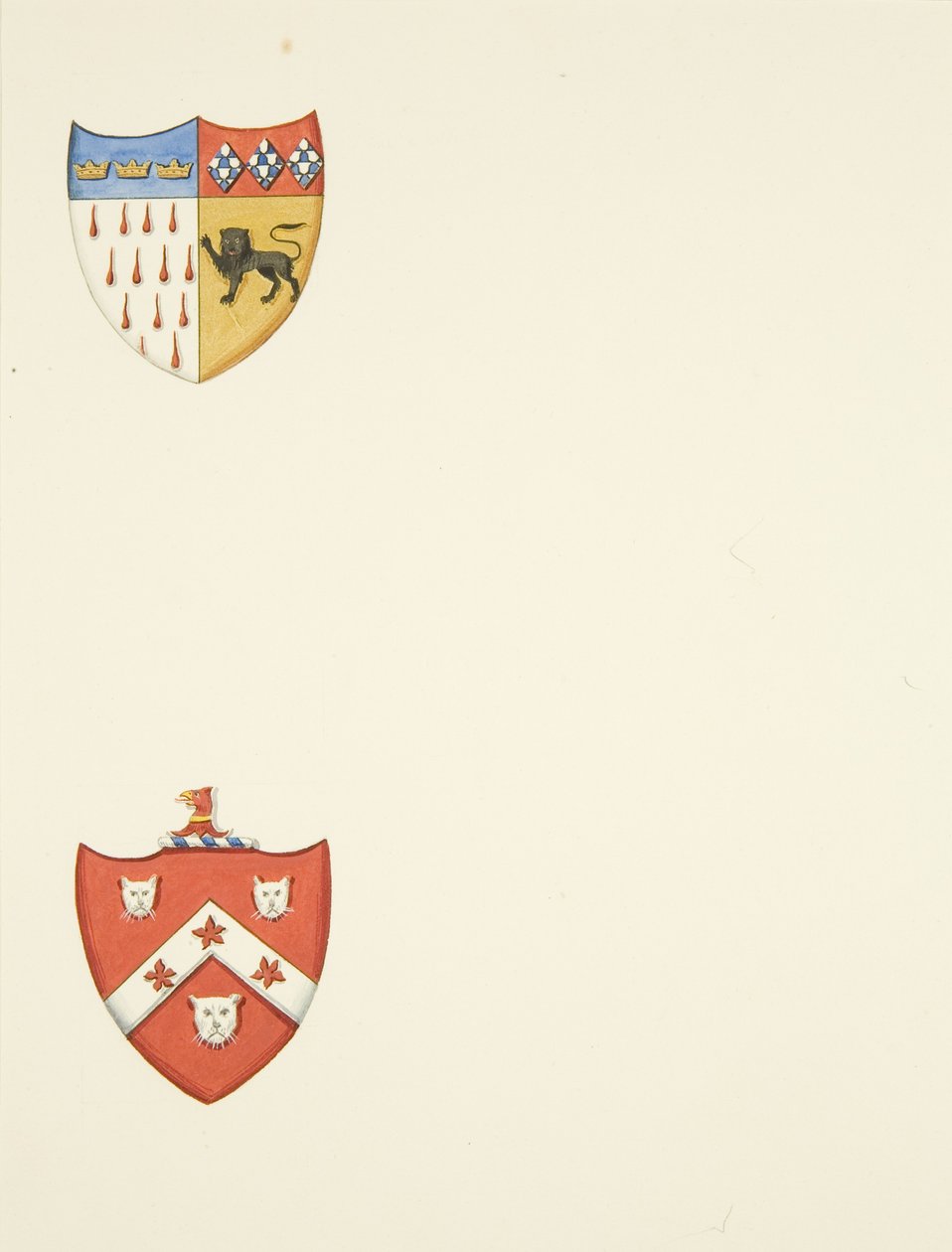 Monumental Coats-of-Arms in St Mary-le-Port Church by Joseph Manning