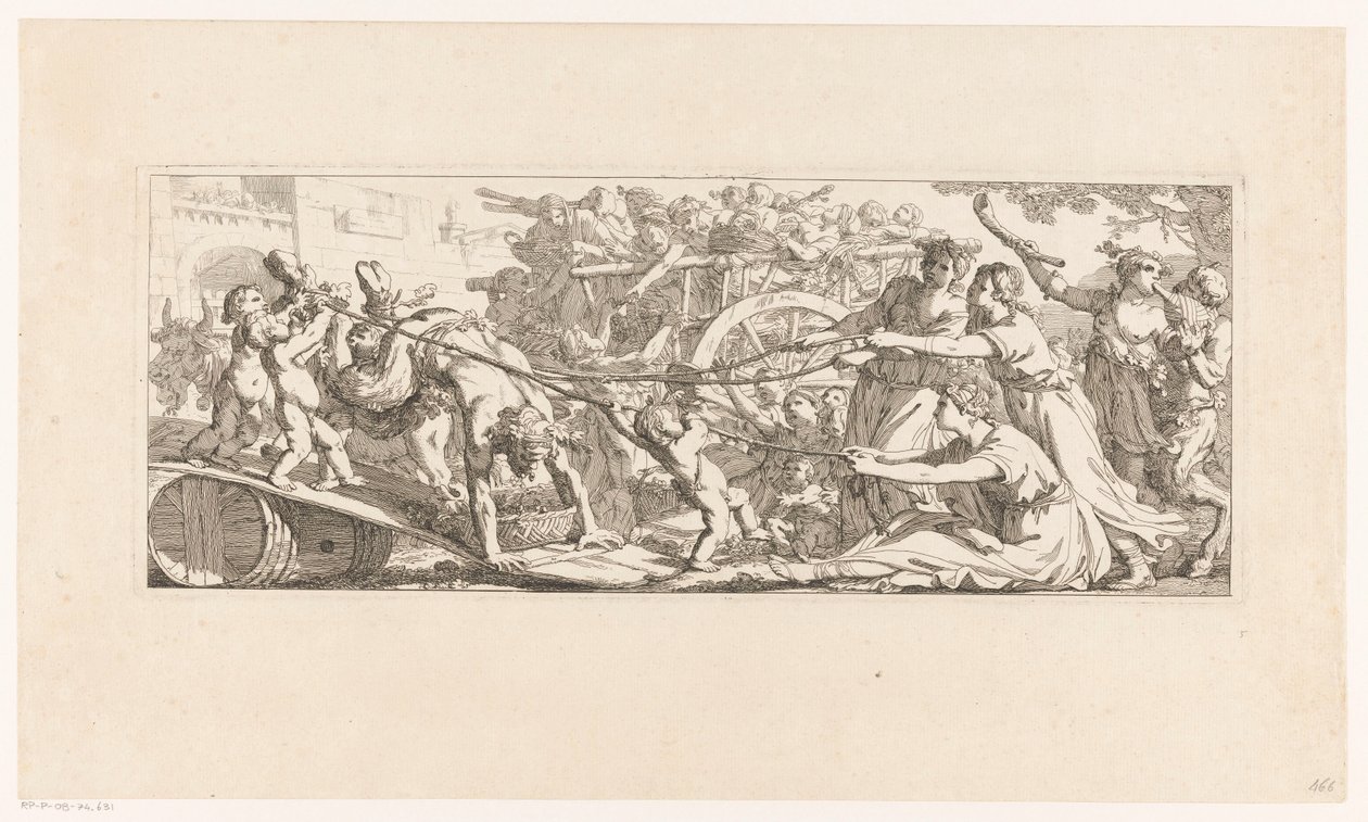 Return of the Grape Harvest (The Labors of the Grape Harvest series) by Joseph Marie Vien (I)