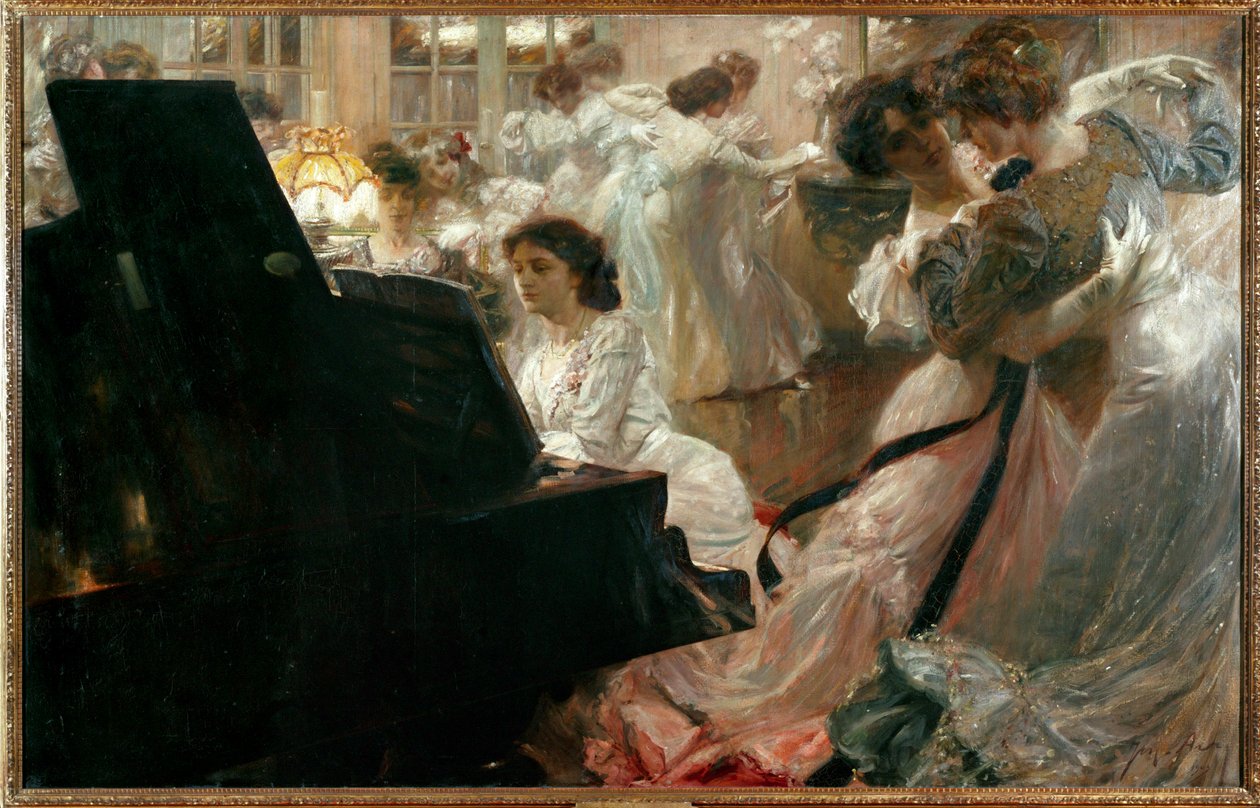 A Girls-Only Ball by Joseph Marius Avy