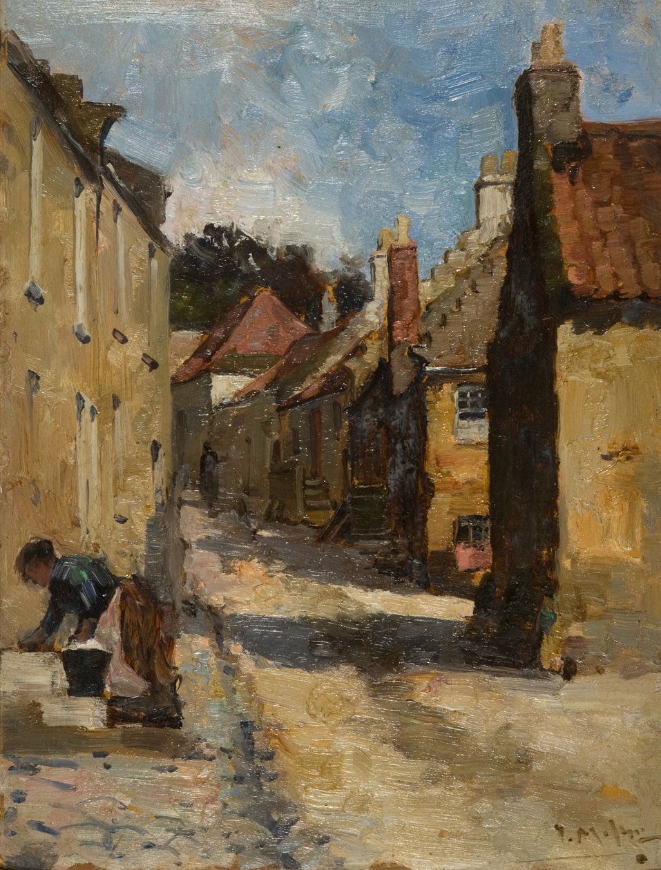 In Crail by Joseph Milne