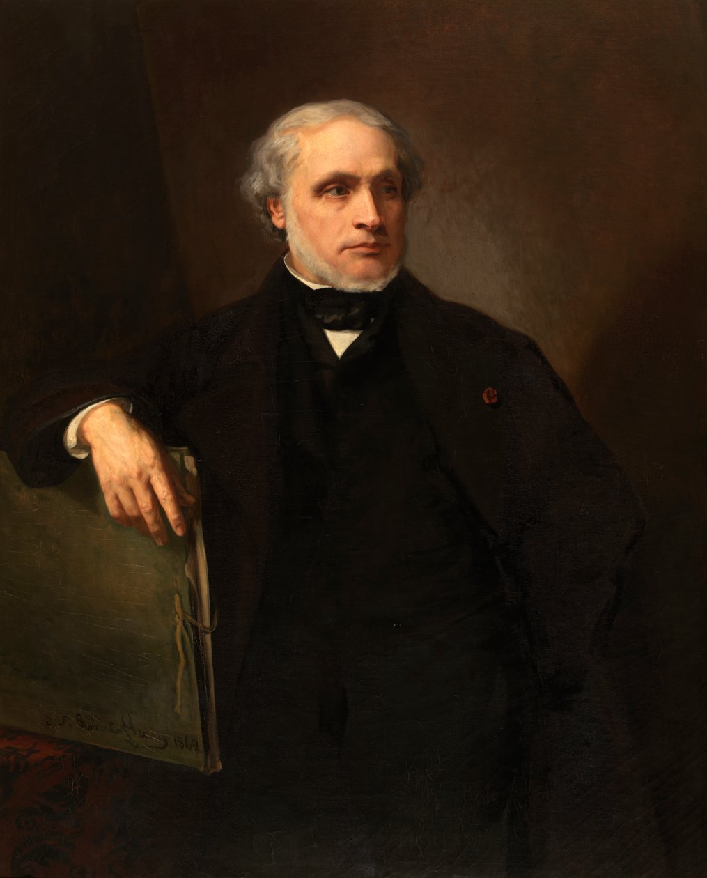 Self Portrait by Joseph Nicolas Robert Fleury