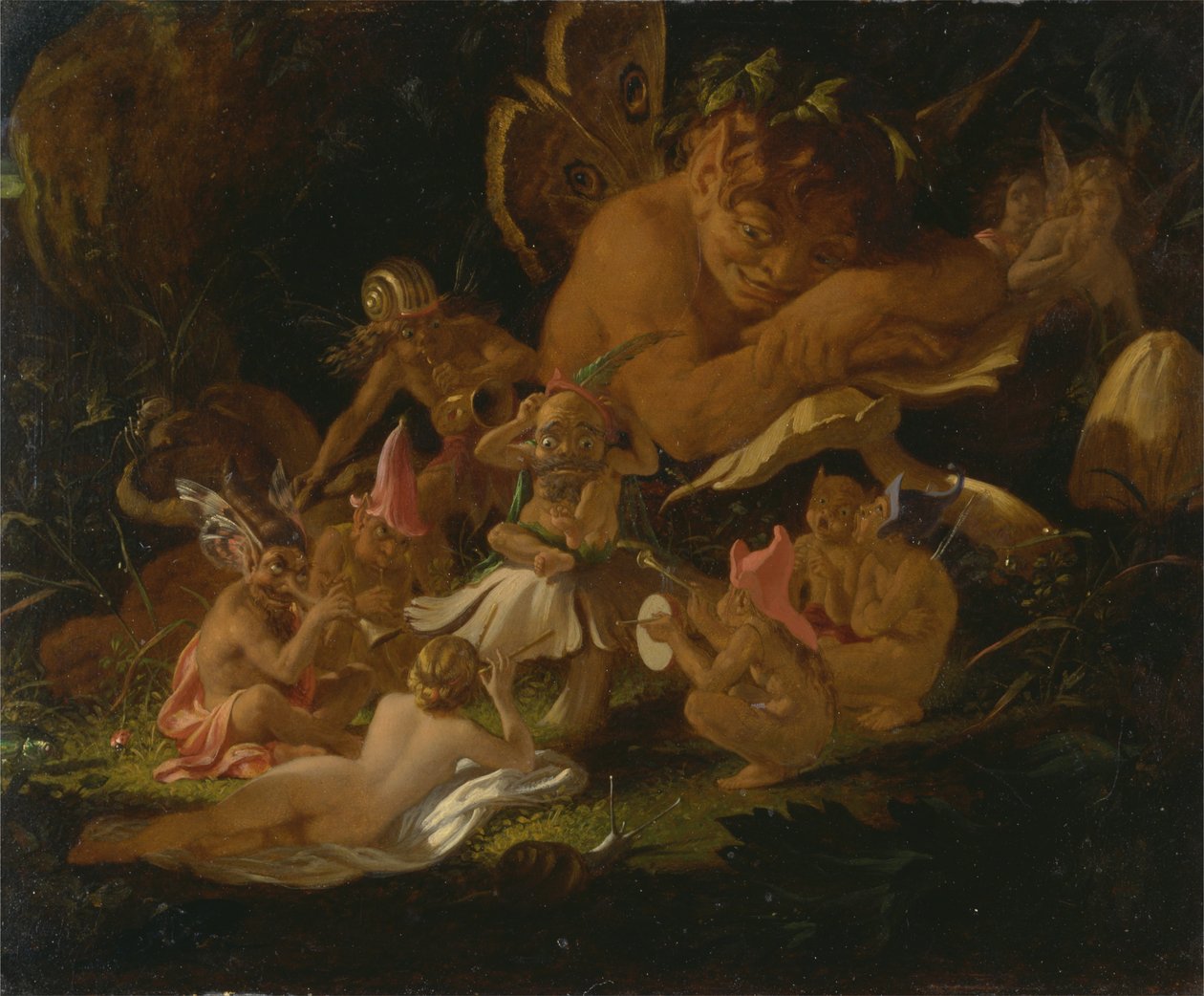 Puck and Fairies, from 