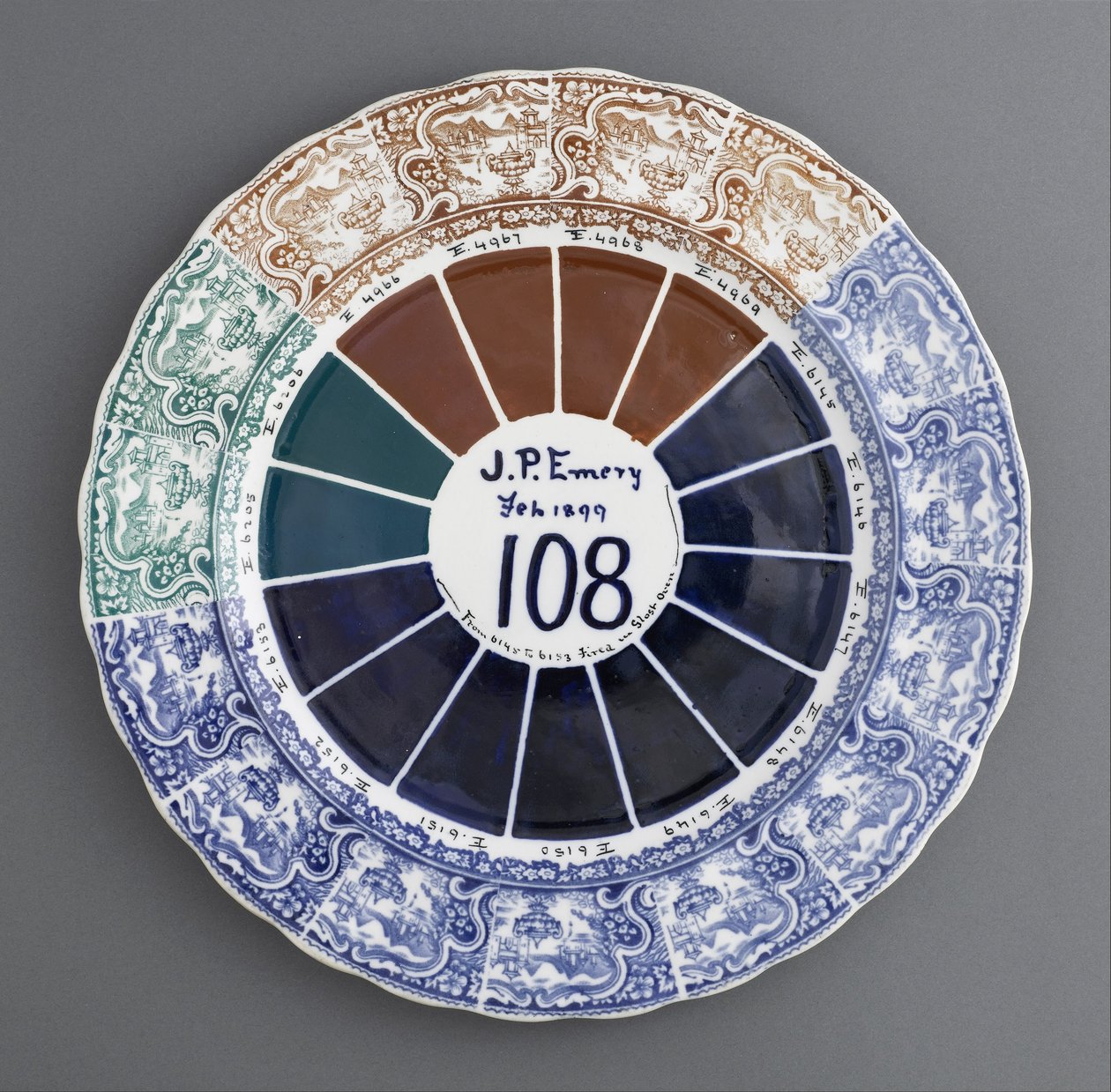 Sample Plate by Joseph P. Emery