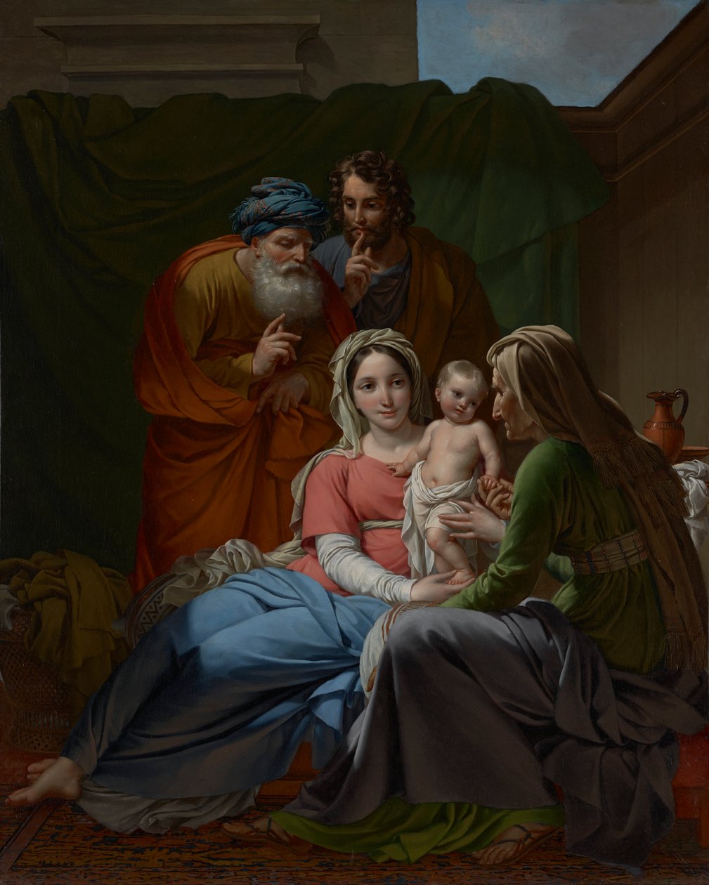 The Holy Family, c.1820 by Joseph Paelinck