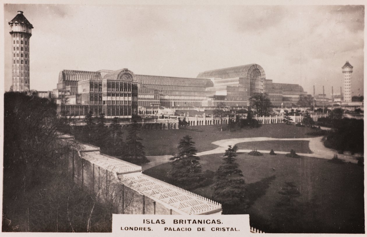 View of the Crystal Palace in London by Joseph Paxton