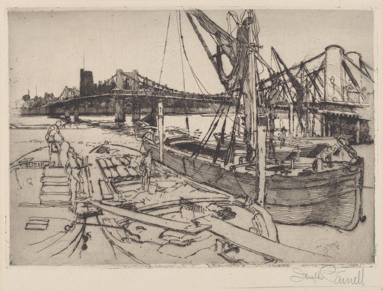 Chelsea, No.II by Joseph Pennell
