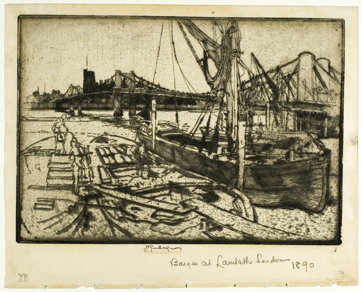 Chelsea, No. II by Joseph Pennell
