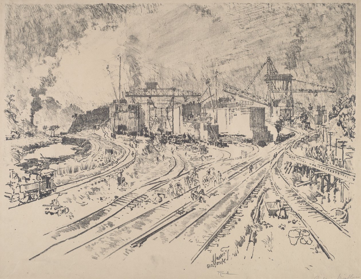 Early Morning, Miraflores, 1912 by Joseph Pennell