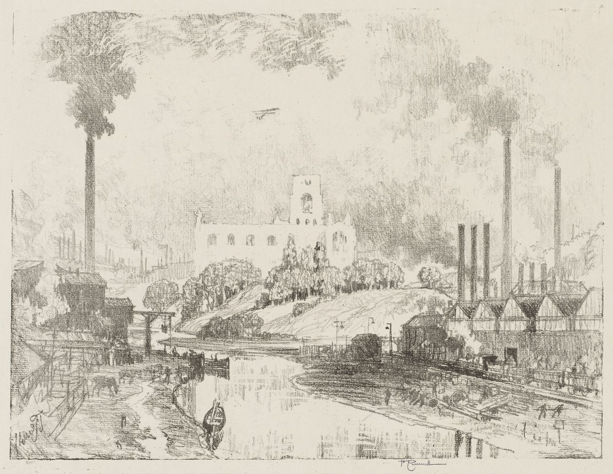 English War Work: Peace and War by Joseph Pennell