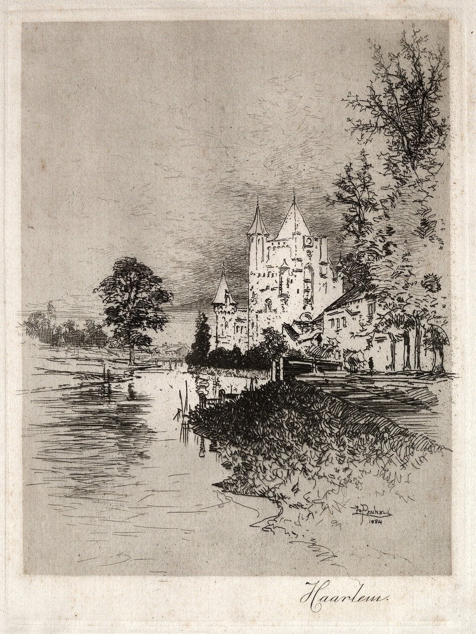 Haarlem, 1884 by Joseph Pennell