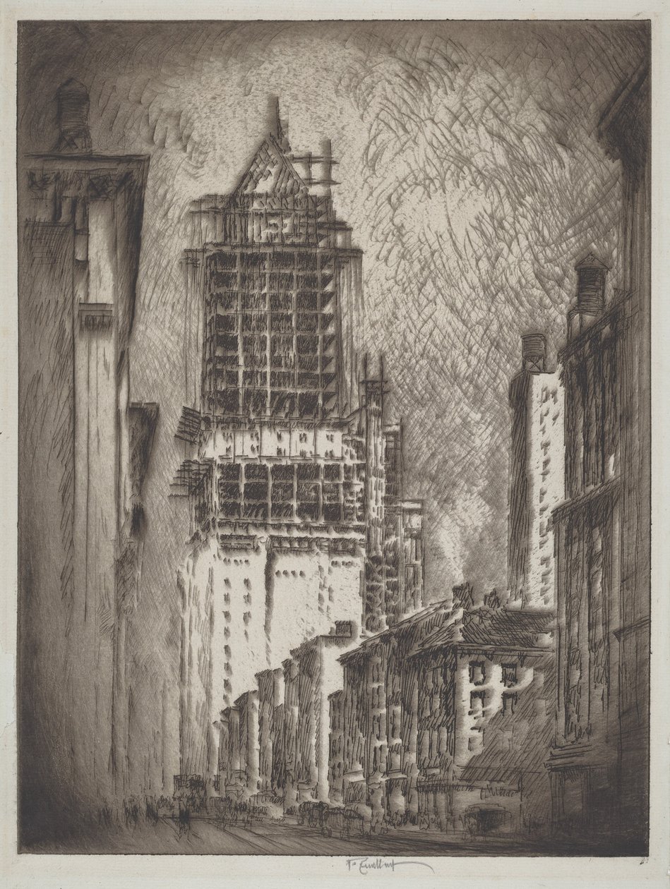 Lodgings for Gents by Joseph Pennell