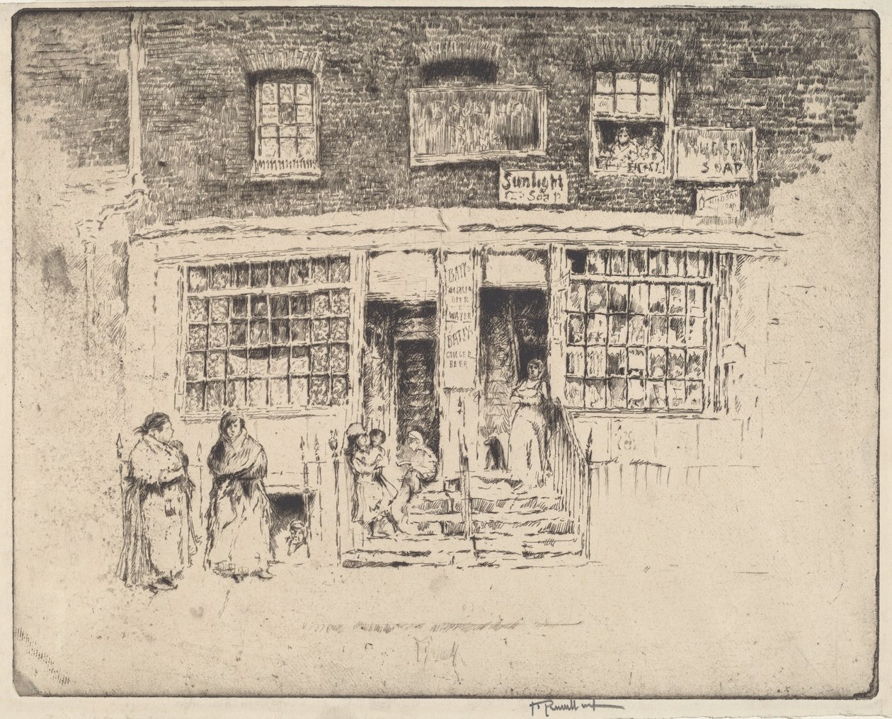 Sunlight Soap by Joseph Pennell