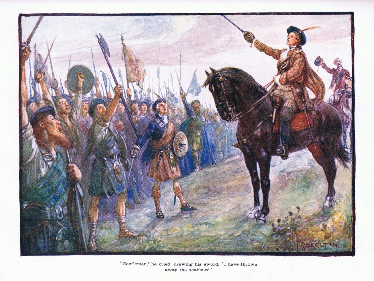 Gentlemen, He Cried, Drawing His Sword, I Have Thrown Away the Scabbard by Joseph Ratcliffe Skelton