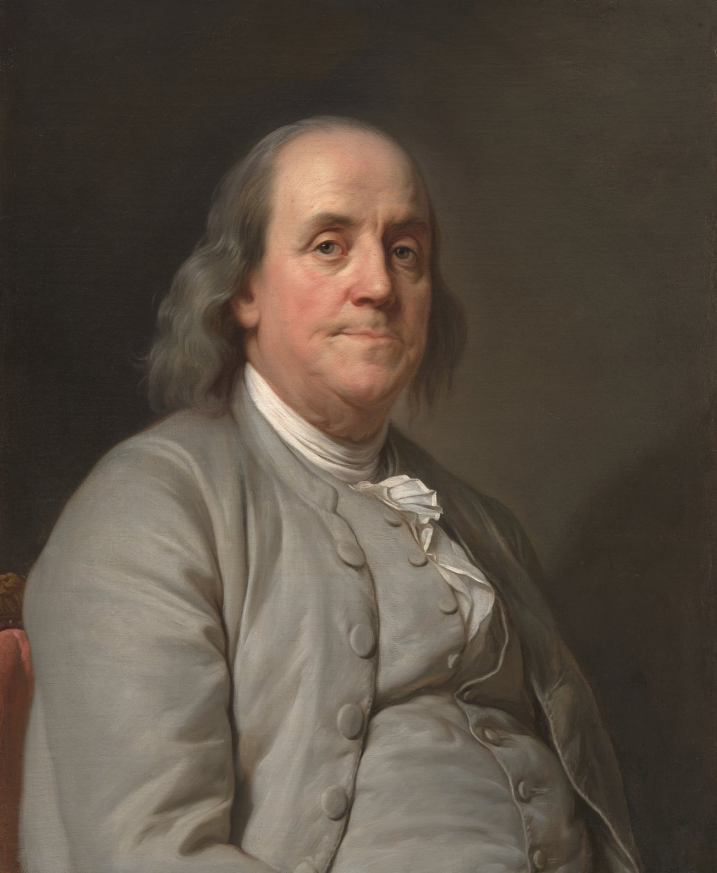 Benjamin Franklin, c.1785 by Joseph Siffred Duplessis