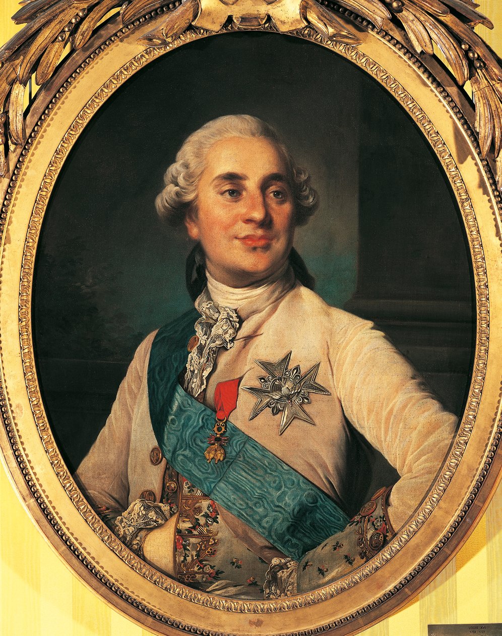 Portrait of Louis XV of France, known as the Well-Beloved by Joseph Siffred Duplessis