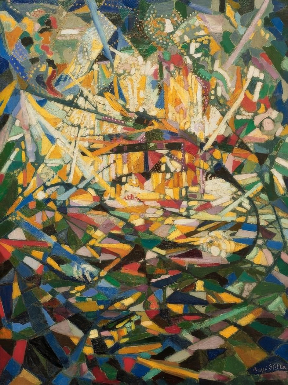 Battle of Lights, Coney Island by Joseph Stella