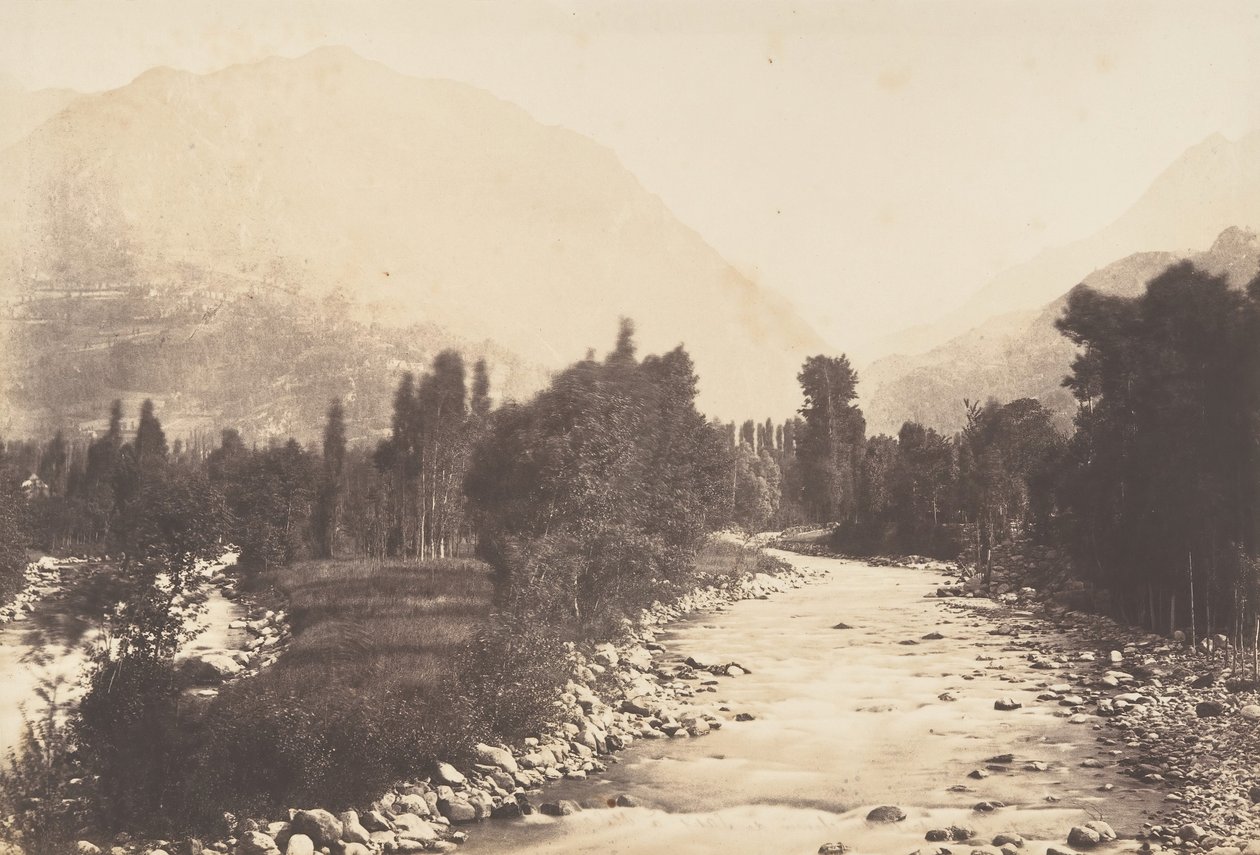 Valley of Lur Taken from the Path of Sasie to St-Sauveur by Joseph Vigier