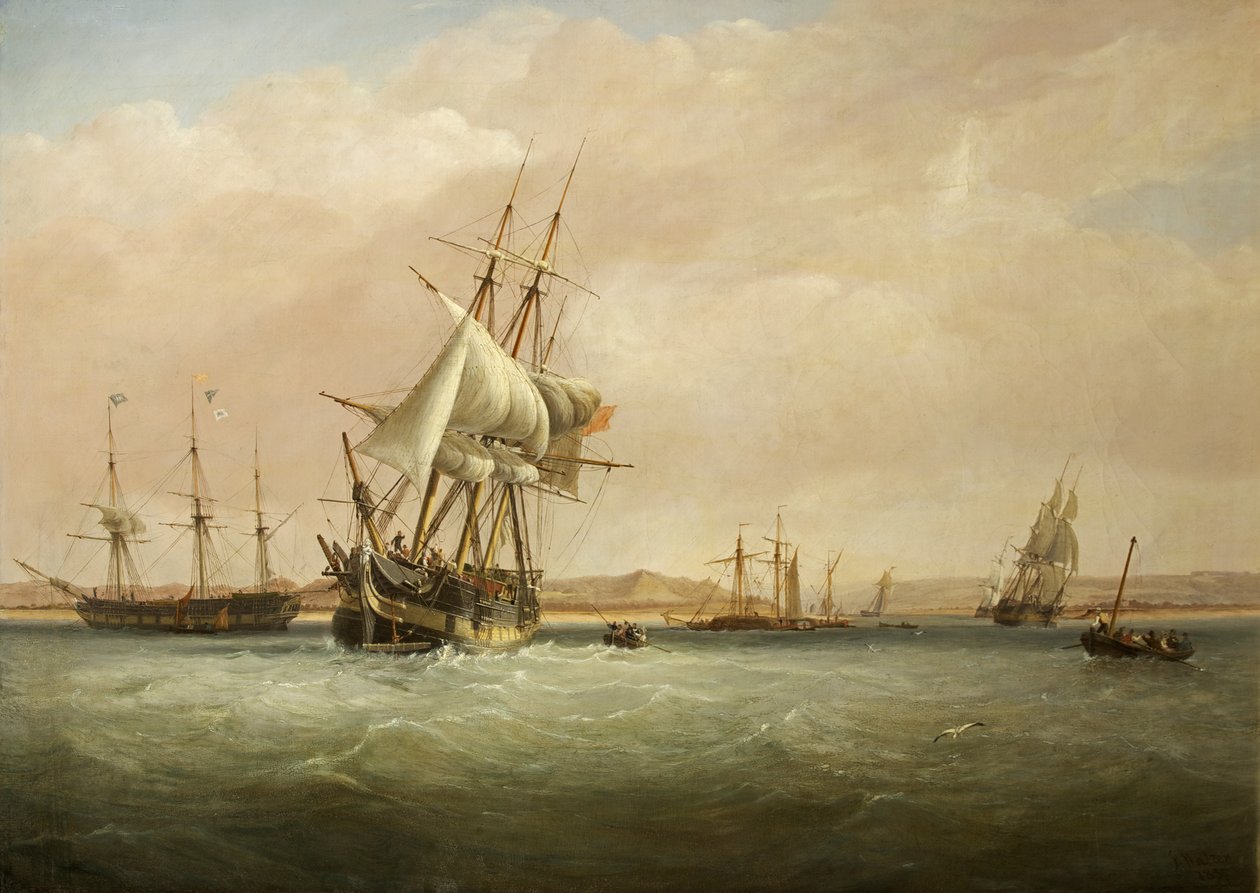 King Road and the Mouth of the Avon by Joseph Walter