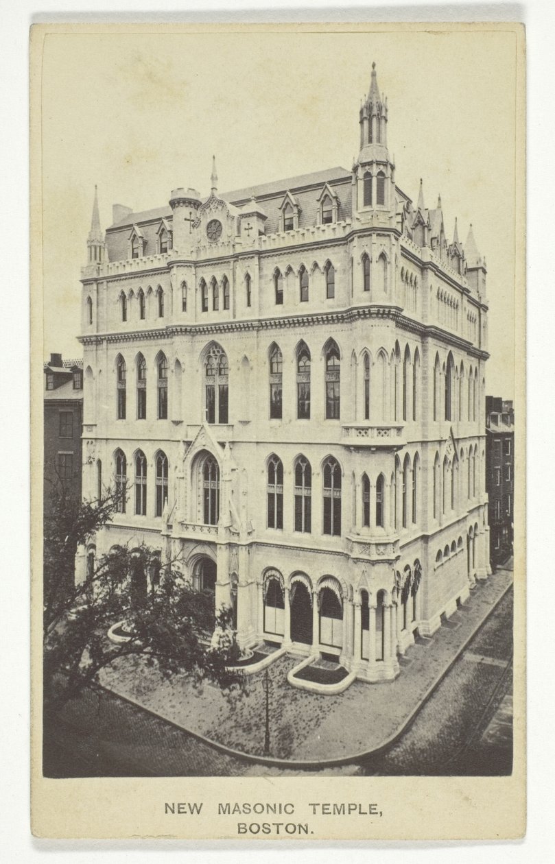 New Masonic Temple, Boston by Joseph Ward