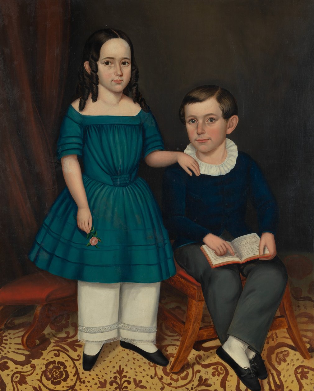 John and Louisa Stock, 1845 by Joseph Whiting Stock
