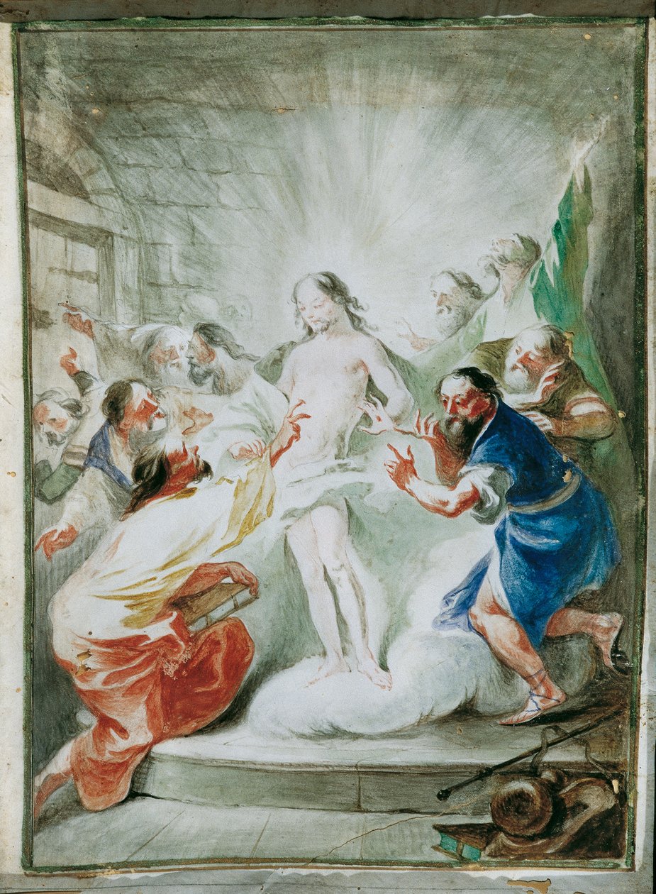 The Risen Christ Appears to the Disciples by Joseph Winterhalder d. J.