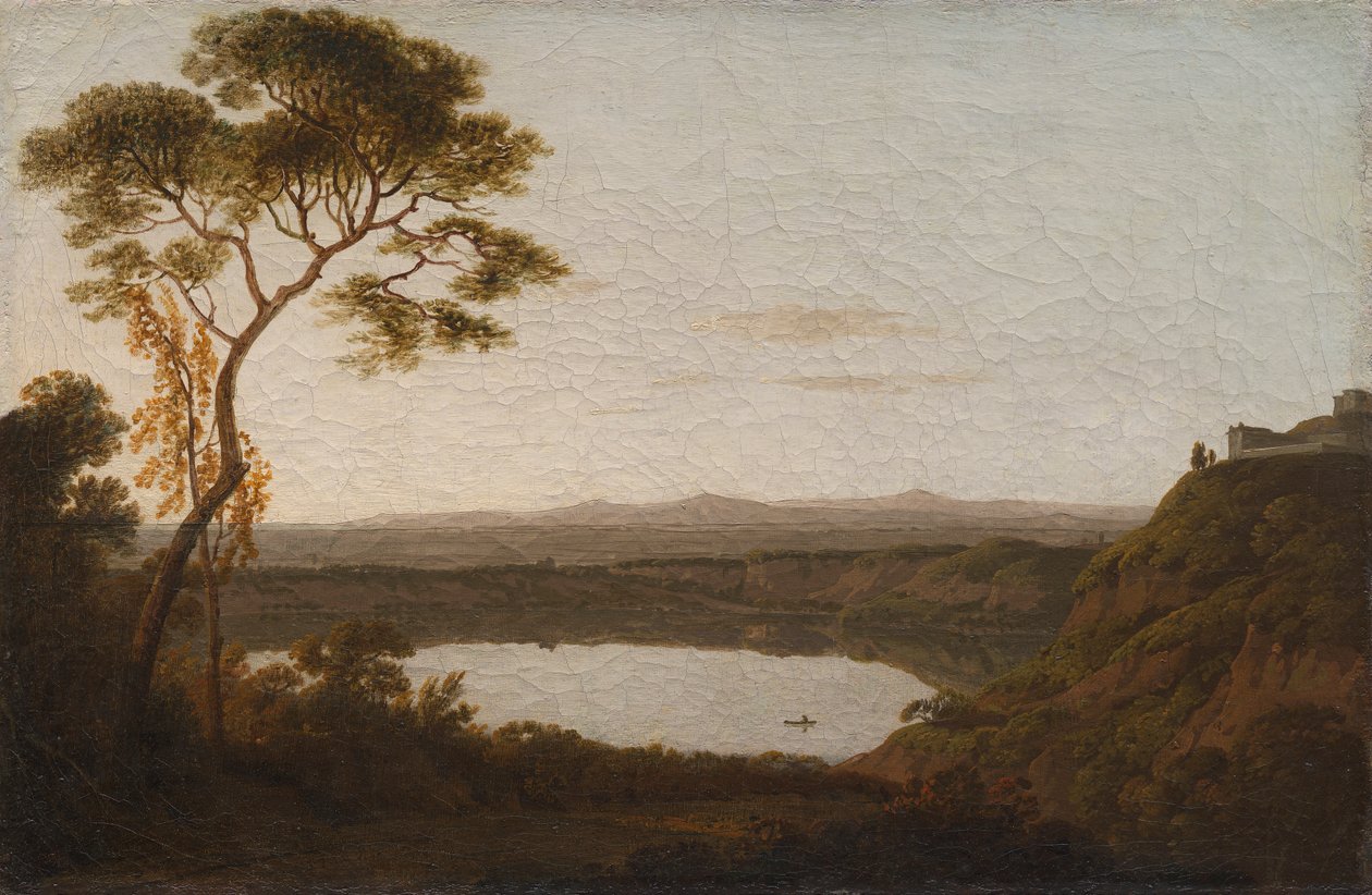 Lake Albano by Joseph Wright of Derby