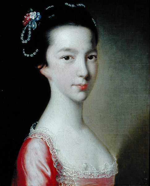 Portrait of a Girl (Jane Monck) by Joseph Wright of Derby