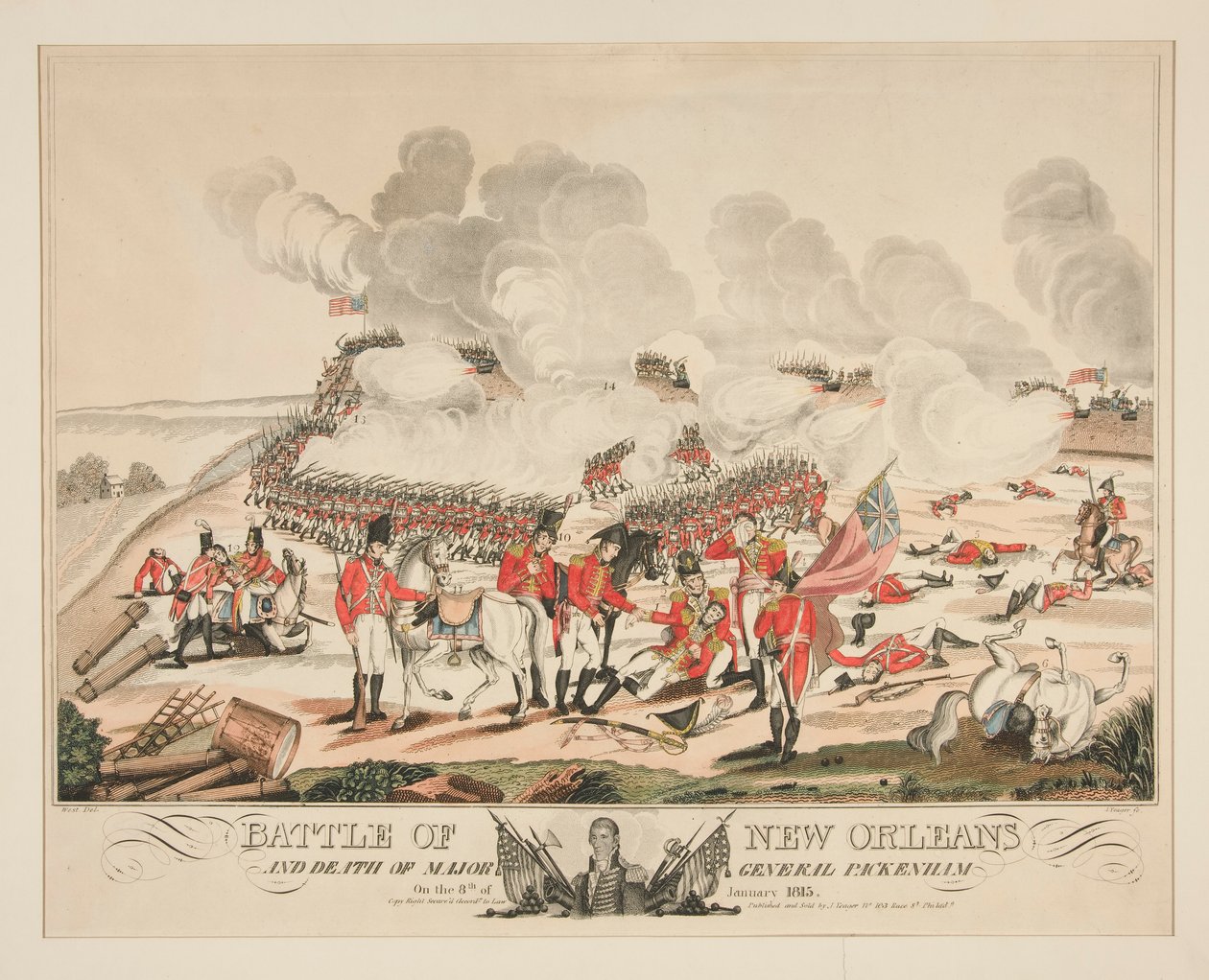 Battle of New Orleans by Joseph Yeager
