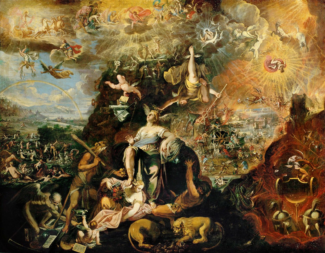 Allegory: Apocalypse by Joseph the younger Heintz