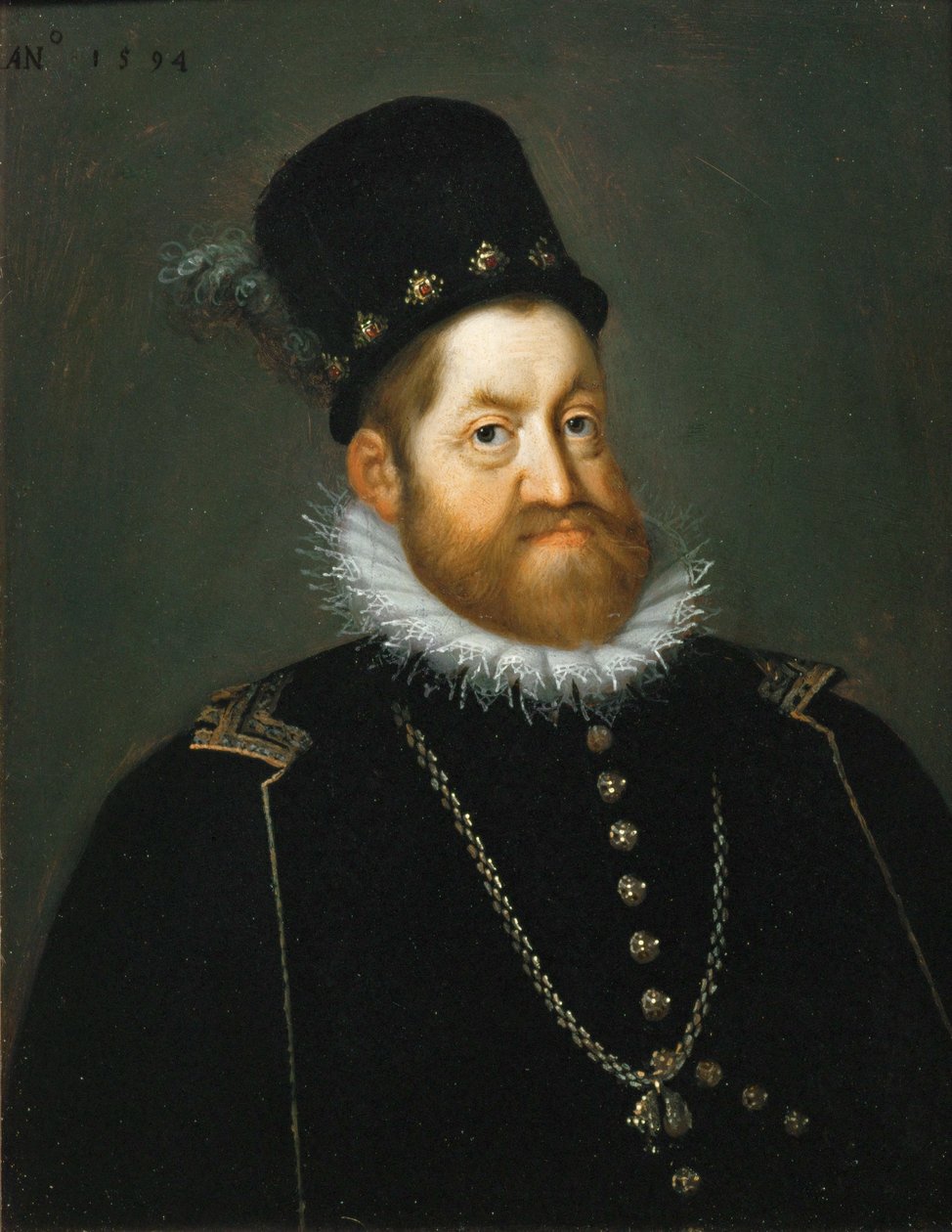 Emperor Rudolf II by Joseph the younger Heintz
