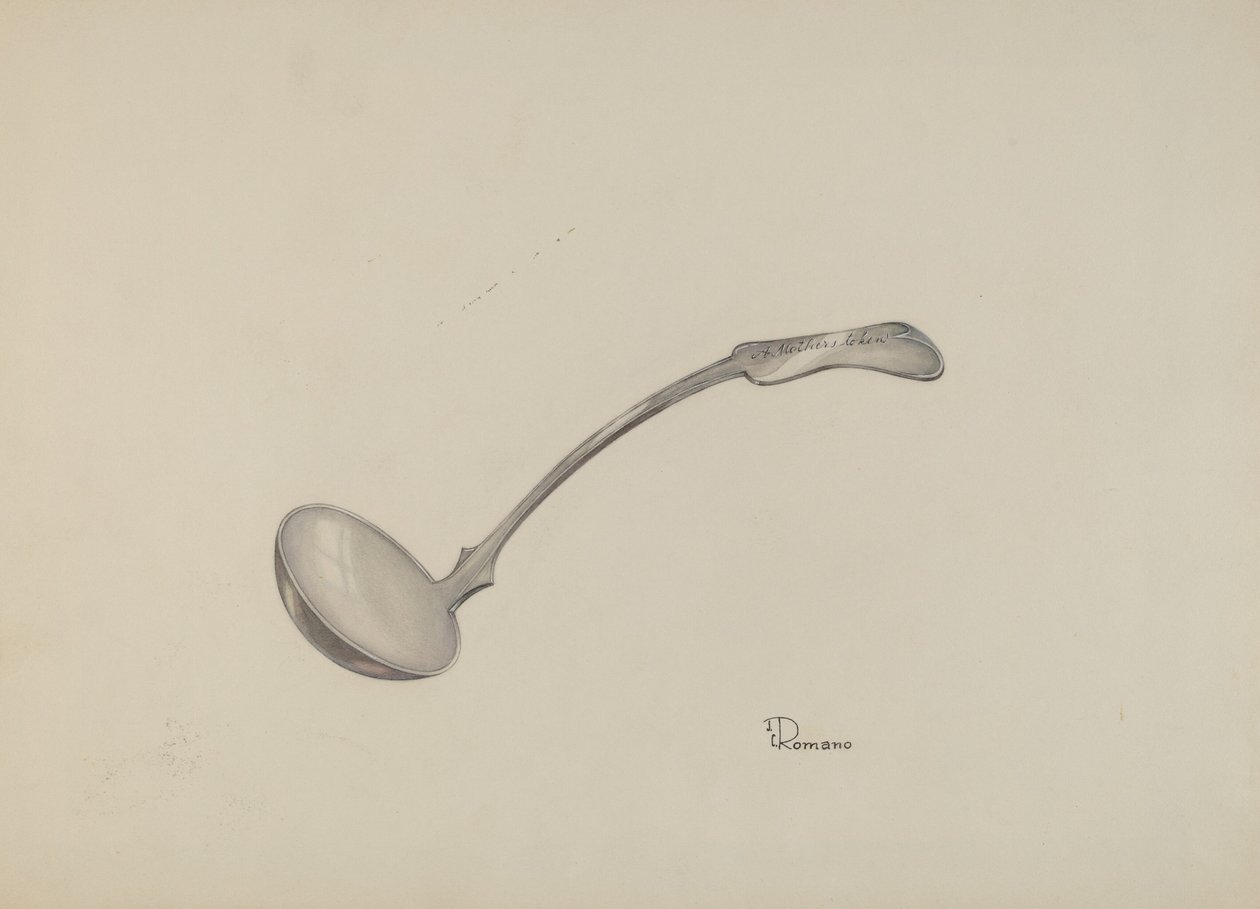 Cream Ladle by Josephine C. Romano