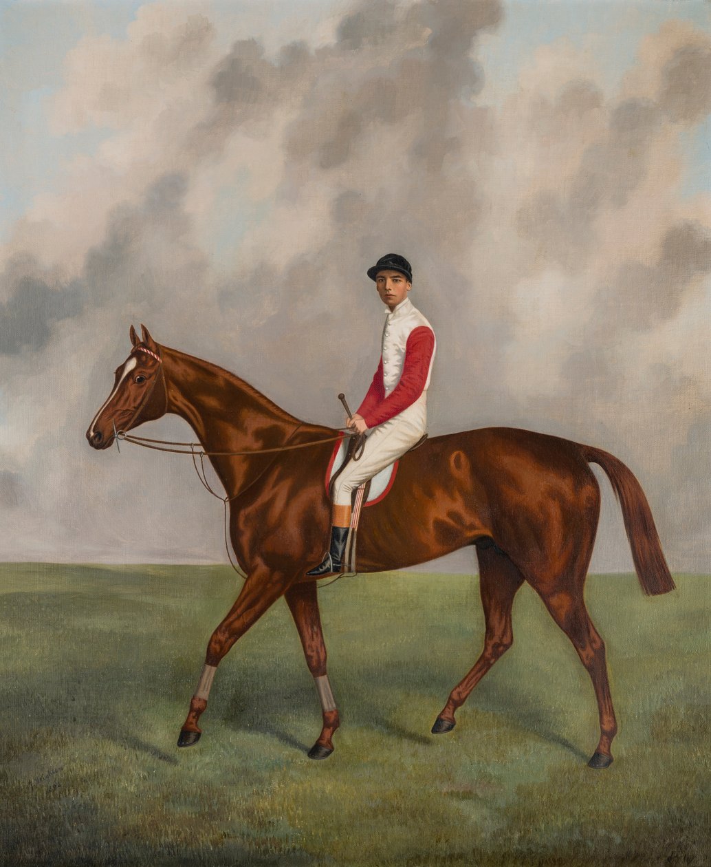 Sir Hugo-Winner of the 1892 Derby (oil on canvas) by Joshua Dighton