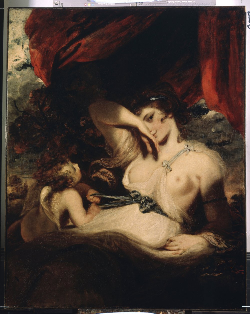 Cupid Untying the Zone of Venus by Joshua Reynolds