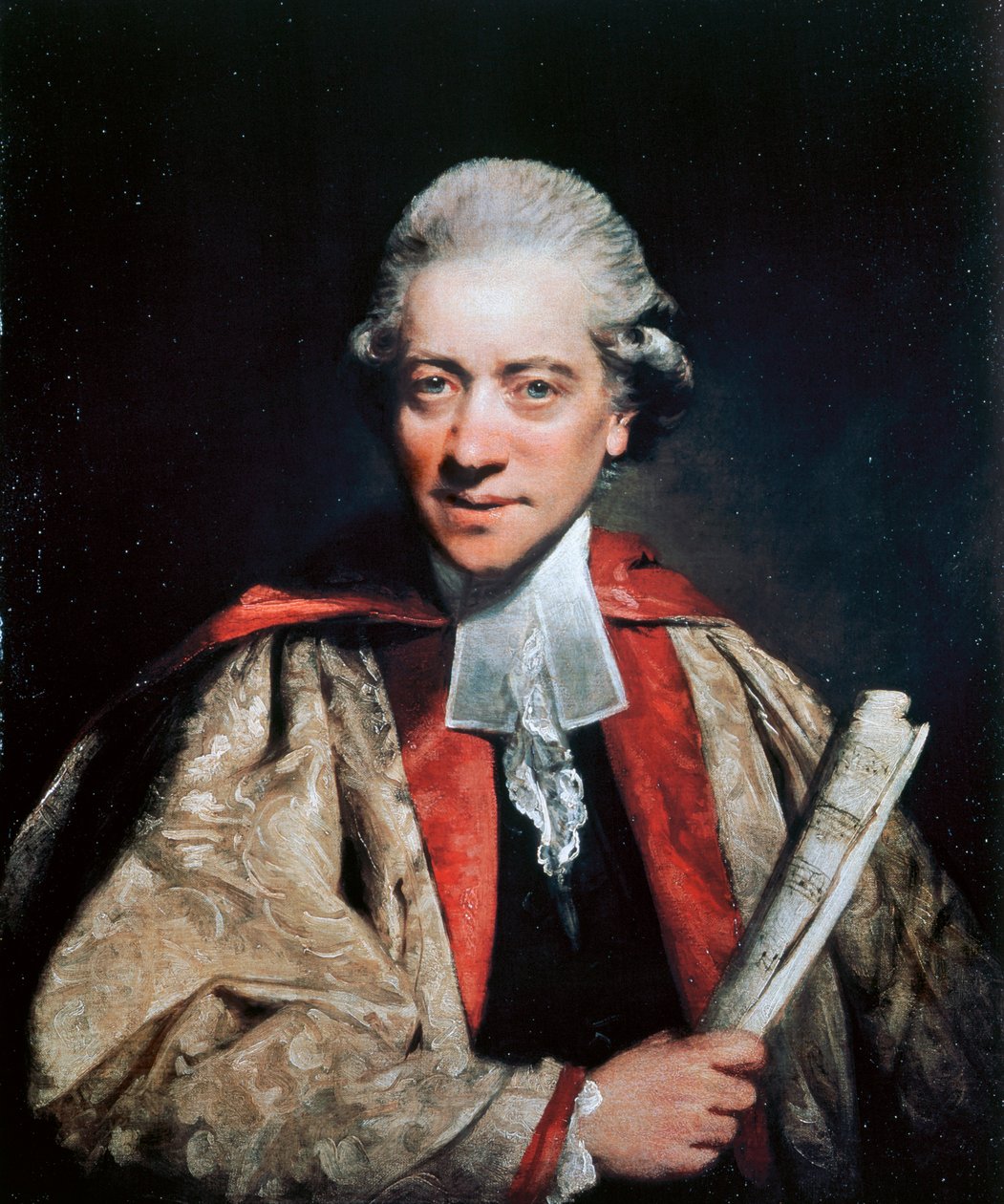 Portrait of Charles Burney, Composer, Organist and Music Historian by Joshua Reynolds