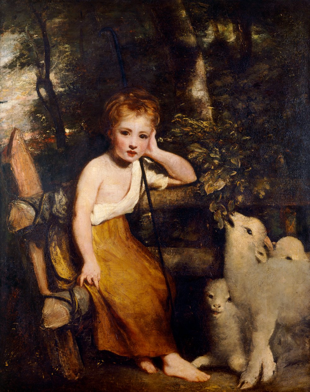 The Young Shepherdess by Joshua Reynolds