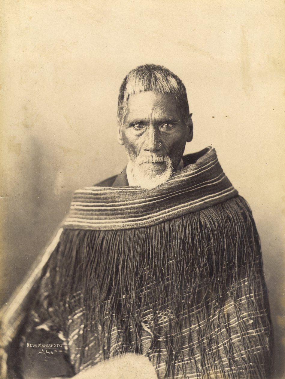 Rewi Maniapoto, c.1890 by Josiah Martin