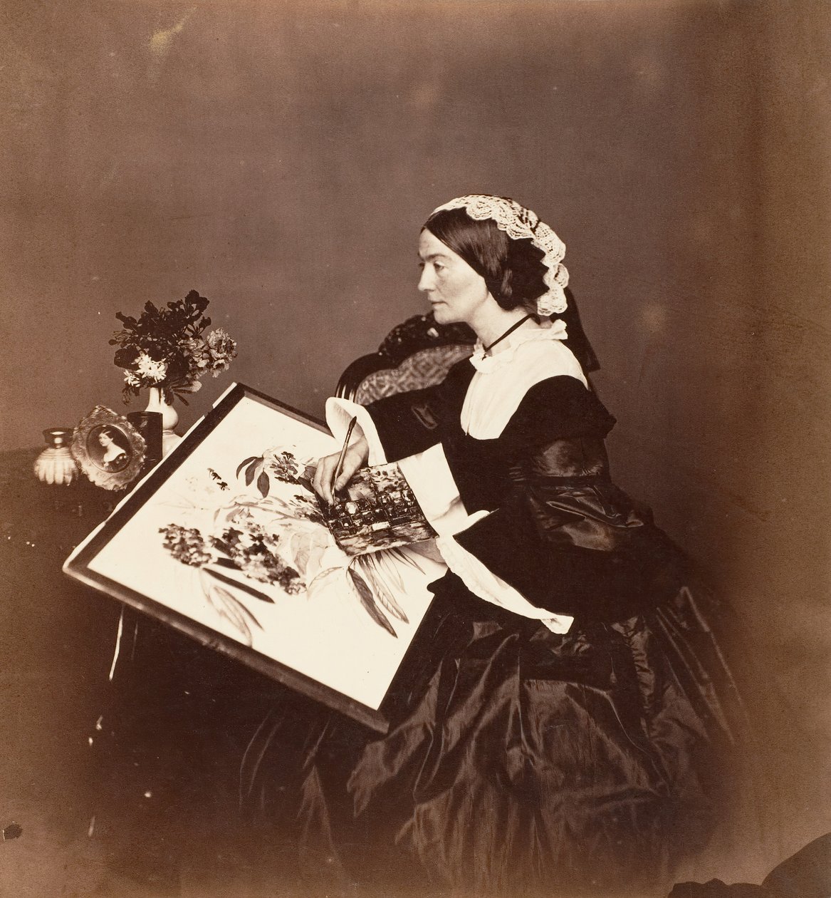 The Countess Canning, Calcutta, 1861 by Josiah Rowe