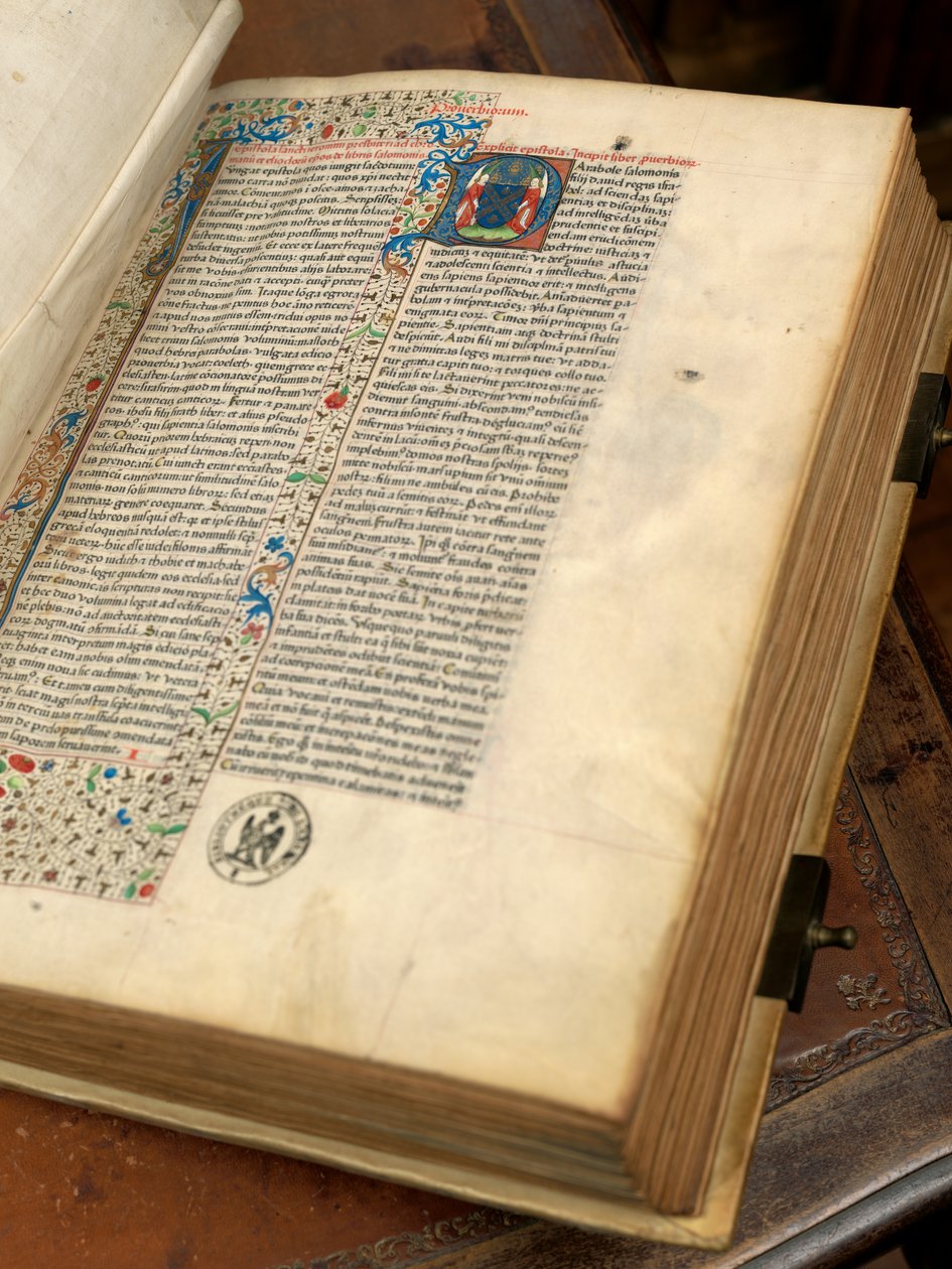 Incunable Bible by Josse Photo