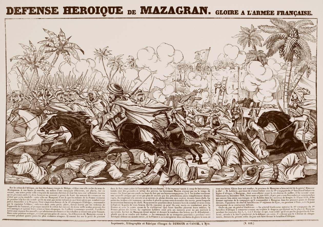 Siege of Mazagran by Josse Photo