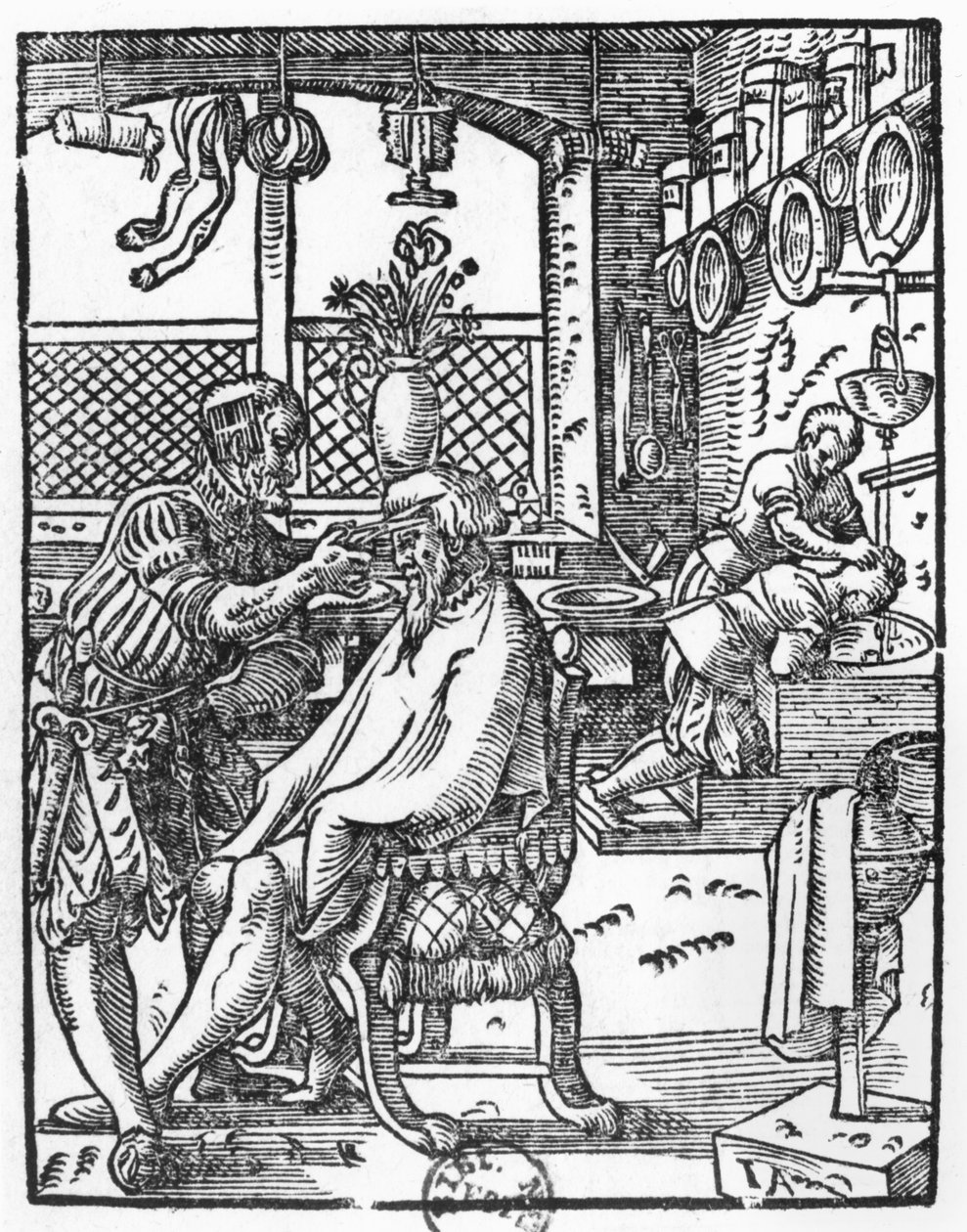 The Barber by Jost Amman