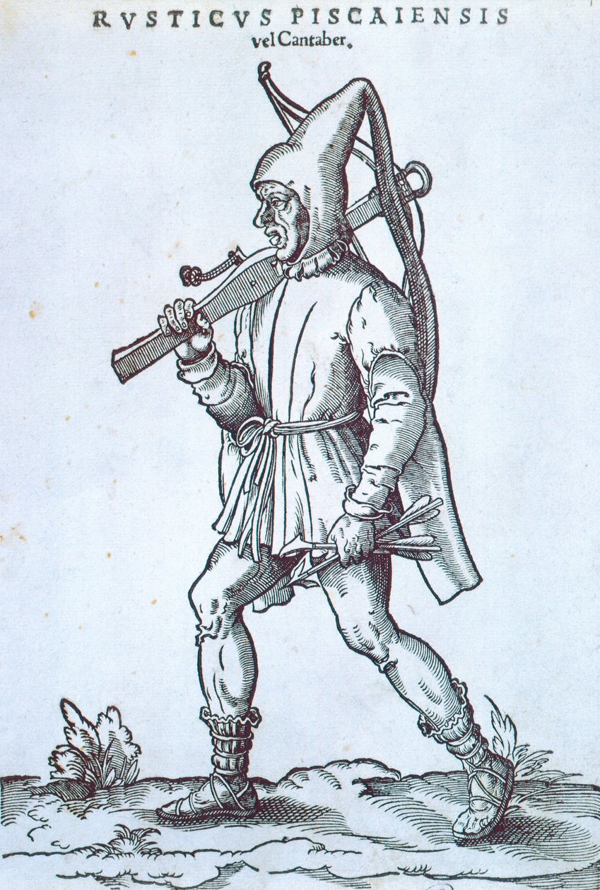 Peasant of Cantabrico Mount by Jost Amman